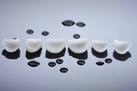 A range of finished ceramic units laid out